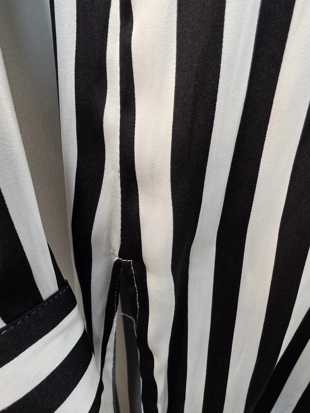 INC International Concepts Black and White Striped Tunic - Picture 11 of 11